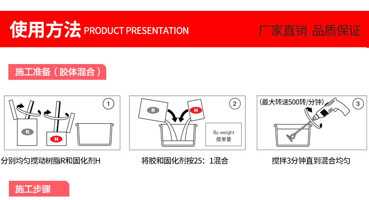 高強植筋膠施工方法